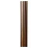 7 ft. Astral Bronze Fluted Outdoor Lamp Post by Feiss