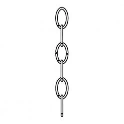 3 ft. Copper Oxide Replacement Chain by Feiss