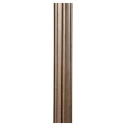 7 ft. Corinthian Bronze Fluted Outdoor Lamp Post by Feiss