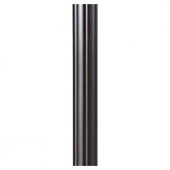 7 ft. Espresso Fluted Outdoor Lamp Post by Feiss