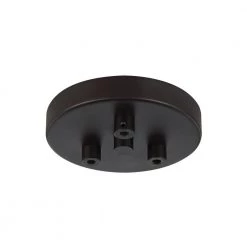 Multi-Port Canopy 3-Light Oil Rubbed Bronze Pendant by Feiss