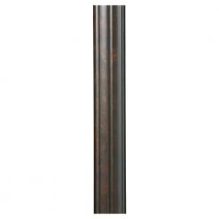 7 ft. Walnut Fluted Outdoor Lamp Post by Feiss